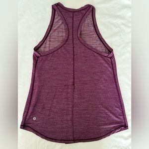 Lululemon‎ Hot Like Agni Singlet Heathered Aurora Size 8